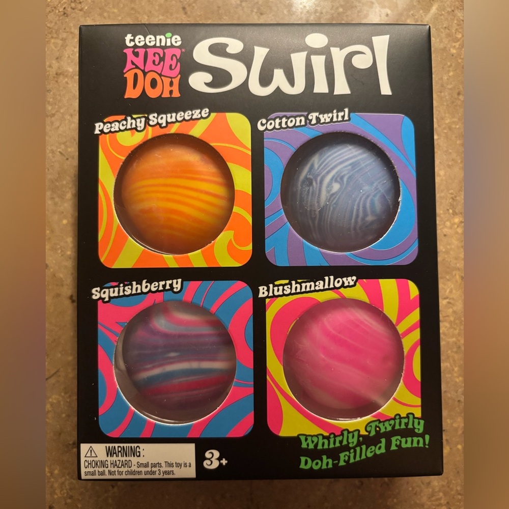 Needoh Swirl teenie Needoh’s